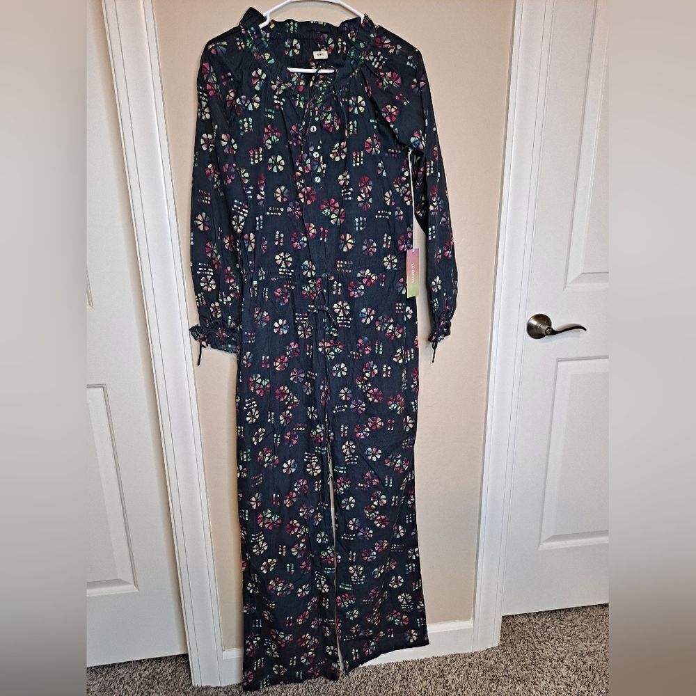 Warm Vogue Collection Multicolored Cotton jumpsuit Size 1 (Small) - Picture 2 of 9